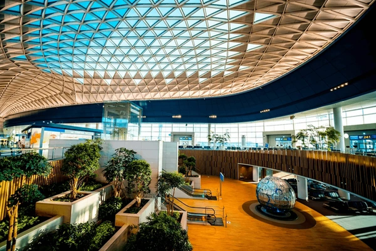 Ilustrasi Bandara Internasional Seoul Incheon, Korea Selatan