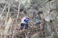 Seperti Ini Jalur Pendakian Taraje Gunung Parang