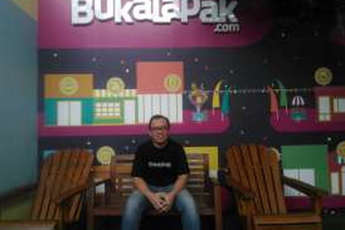 Co-Founder sekaligus Chief Finance Officer Bukalapak.com, Muhammad Fajrin Rasyid. 