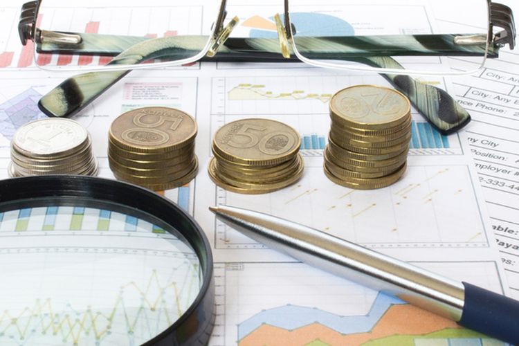 Ilustrasi keuangan.