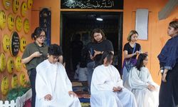 Lond by Ciel Sowal Hadirkan Potong Rambut Gratis di Yayasan Yatim Piatu Nurul Iman Menteng