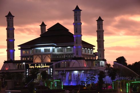 Cegah Corona, Masjid Raya Cilodong Purwakarta Tiadakan Shalat Jumat