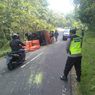 Tertimpa Boks Ayam dari Truk Terguling, Pejalan Kaki Tewas di Gunungkidul
