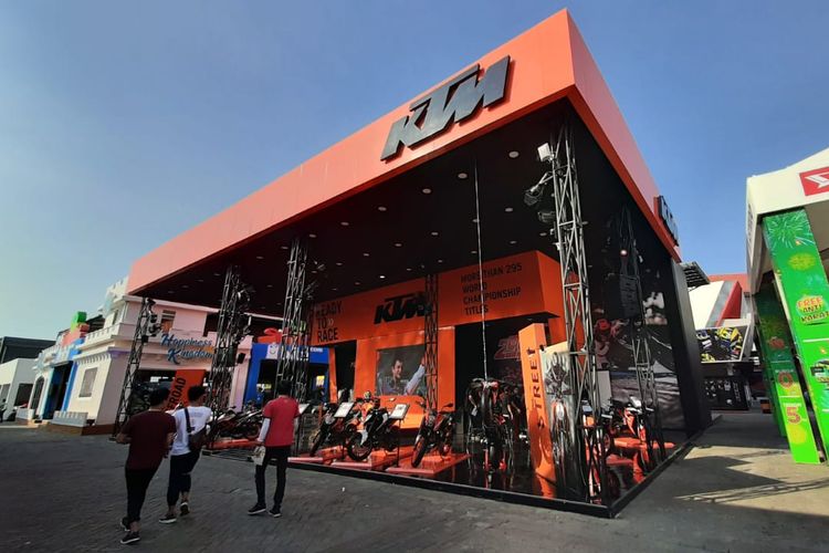 Stan KTM Indonesia di Jakarta Fair Kemayoran (JFK) 2019.