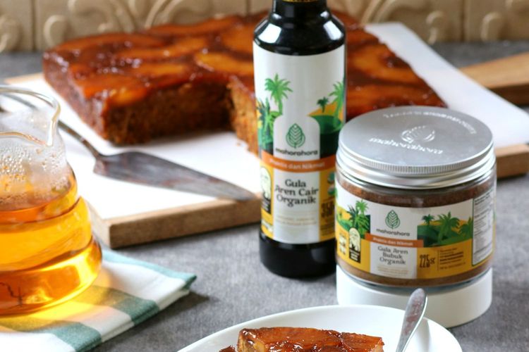 Produk gula aren organik yang diproduksi oleh Mahorahora. 