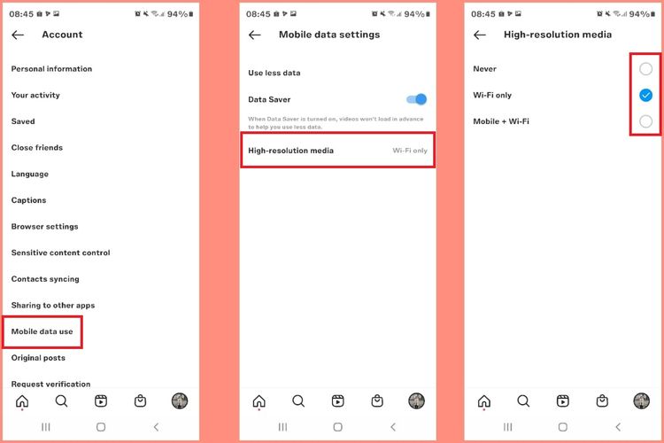 Cara upload foto resolusi tinggi di Instagram