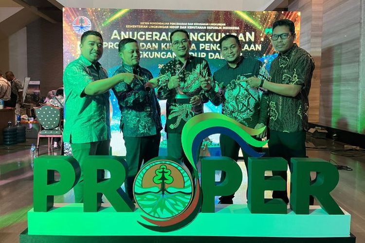 Bridgestone Indonesia meraih penghargaan PROPER dengan predikat Hijau dari KLHK. 