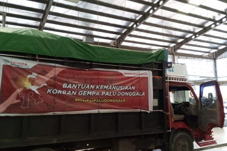 Donasi Toyota untuk korban gempa Palu dan Donggala
