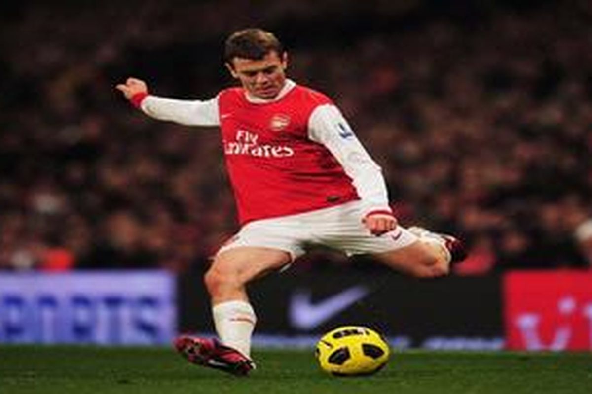 Gelandang Arsenal, Jack Wilshere.