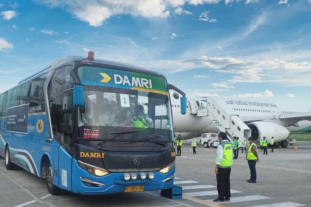 Angkutan Haji dari DAMRI