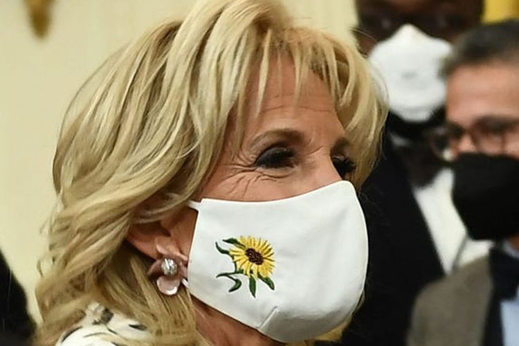 Jill Biden, istri Presiden AS Joe Biden.