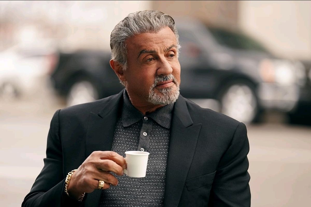 Aktor Sylvester Stallone dalam serial Tulsa King (2022)