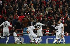 Liverpool Vs Madrid 2-5, Remontada Los Blancos Berujung Noda Hitam The Reds