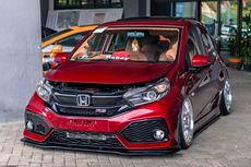 Unik, Brio Lawas Tampil dengan Custom Bumper Layaknya Civic Turbo