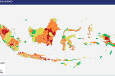 Update: Daftar 53 Daerah Berstatus Zona Merah Covid-19 di Indonesia