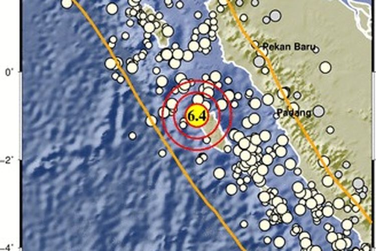 BMKG menginformasikan, gempa berkekuatan M 6,4 mengguncang Kepulauan Mentawai, Sumatera Barat pada Senin (29/8/2022) pukul 10.29 WIB. Hasil parameter update BMKG, gempa ini berkekuatan M 6,1.
