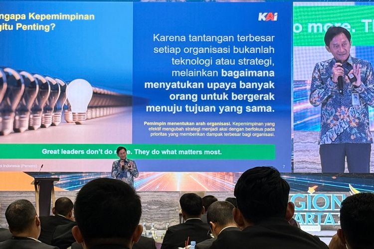 Dirut KAI Bobby: VoC dan CRM Jadi Kunci Utama Pengambilan Keputusan