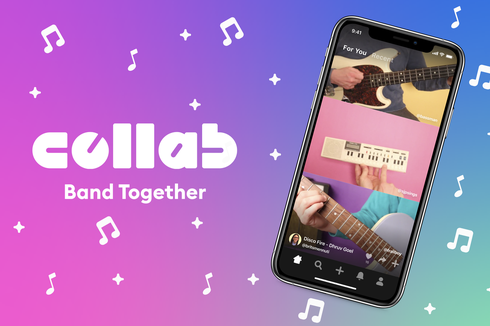 Facebook Luncurkan Aplikasi Mirip TikTok Bernama Collab