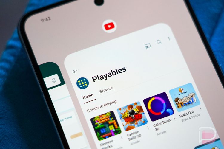 YouTube sedang menguji coba fitur baru bernama Playables untuk pengguna berbayarnya, alias YouTube Premium