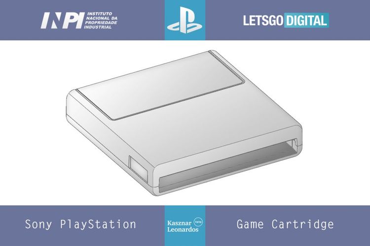 Ilustrasi paten cartridge untuk Sony yang diduga untuk PS5.