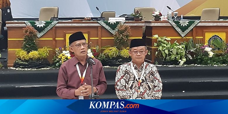 Haedar Nashir-Abdul Mu'ti Kembali Terpilih, Berikut Perolehan Suara Lengkap Pemilihan Ketum dan Sekum Muhammadiyah