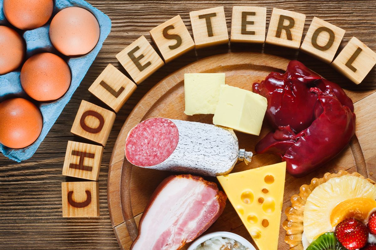 Ilustrasi Makanan Tinggi Kolesterol