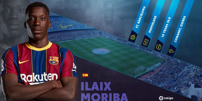 Salah satu bintang muda di LaLiga, Ilaix Moriba.