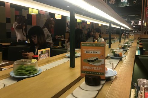 Makan Sushi Rp 15.000, Dapatkan Tiket ke Jepang!