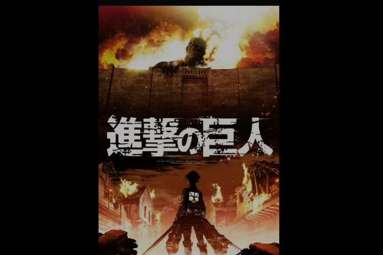 Serial anime Attack on Titan.