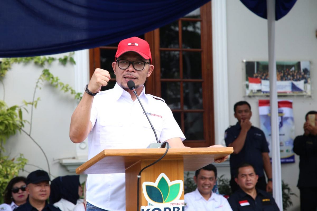 Menteri Tenaga Kerja M Hanif Dakhiri.