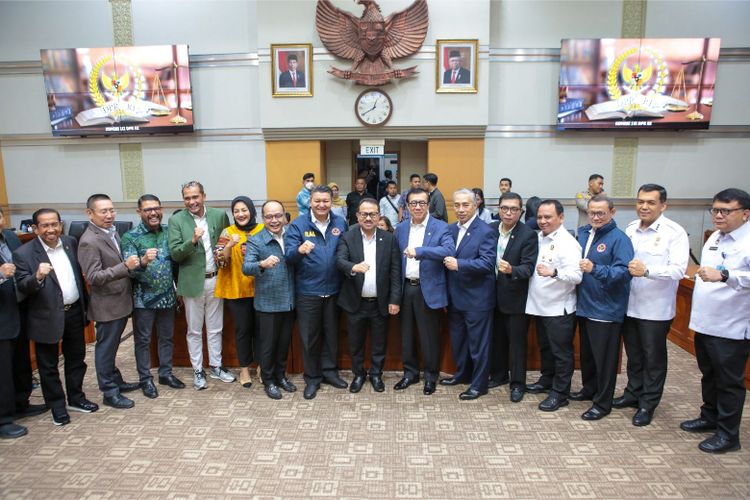 Rapat Kerja Komisi III DPR RI bersama BNPT RI di Jakarta, Senin (4/9/2023)