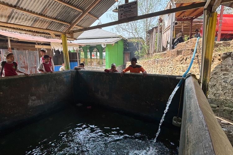 Ponpes di Polman Terdampak Kekeringan, Sempat Ingin Terapkan Belajar Daring