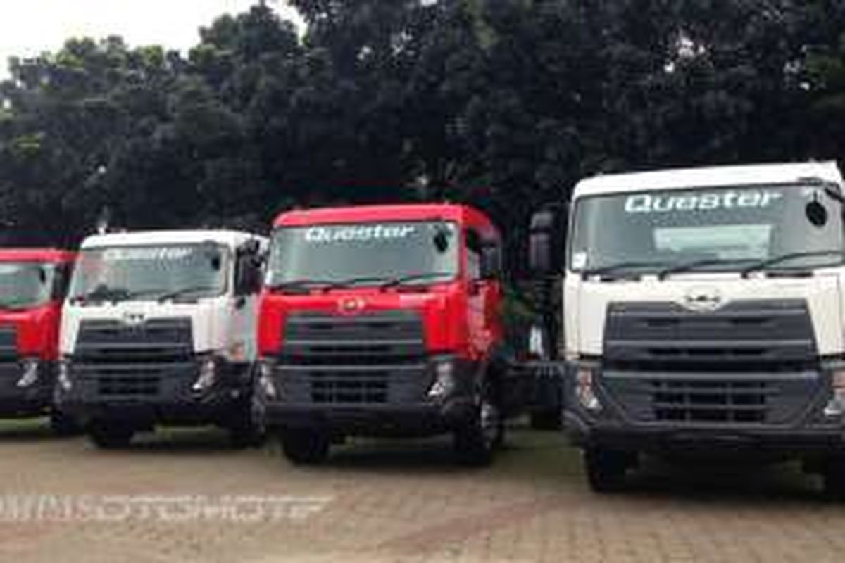 UD Trucks di Parkir Timur Senayan.
