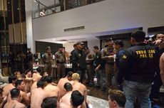 Polisi Thailand Gerebek 122 Pria Pesta Narkoba Hanya Bercelana Dalam, berkat Info dari Medsos