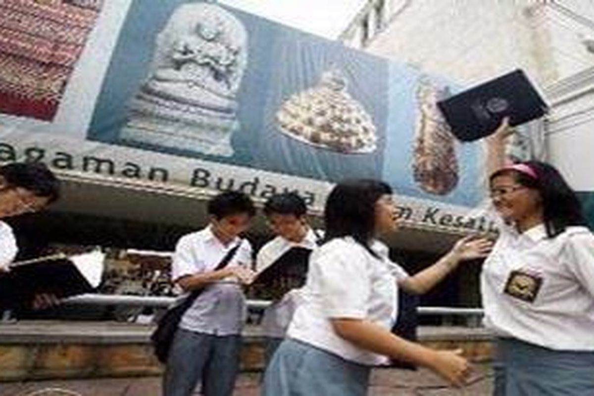 Ilustrasi pelajar SMA