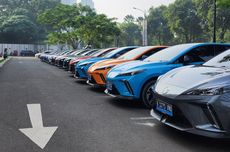 Komunitas Mobil Listrik MG Gelar Touring Jakarta-Anyer