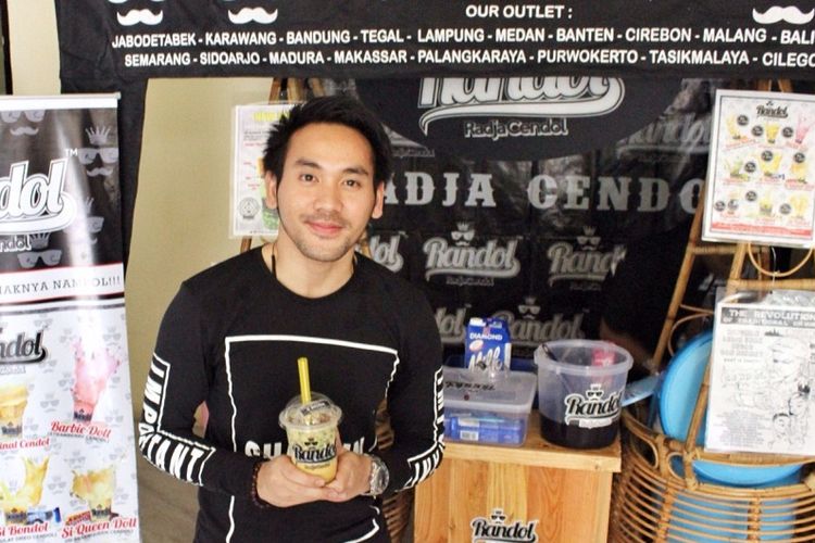 Danu Sofwan pendiri gerai minuman Radja Cendol.