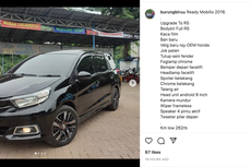 Minat Honda Mobilio Eks Taksi Upgrade RS? Dijual Rp 135 Juta