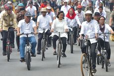 Kunjungan Jokowi di Semarang, Disambut Ribuan Warga hingga Gowes ke Kota Lama
