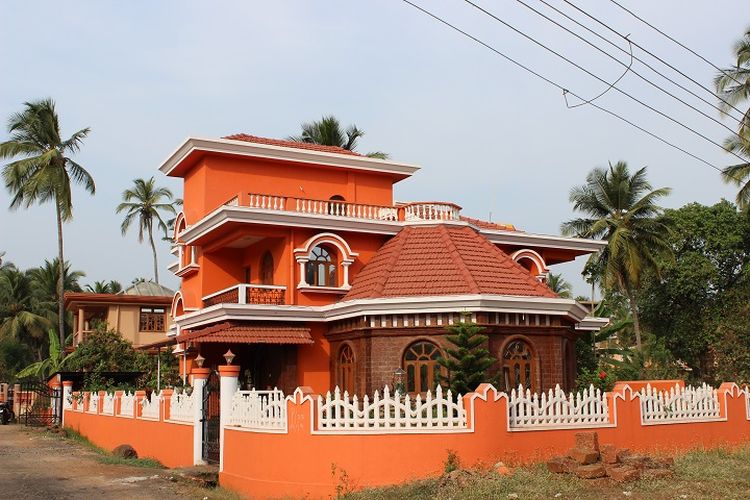 Cat Rumah Orange