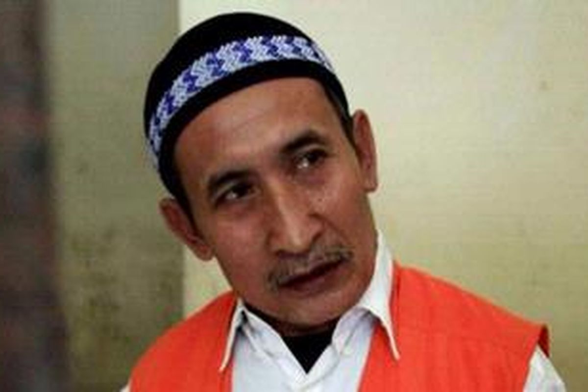 Baekuni alias Babeh, terdakwa kasus mutilasi dan sodomi