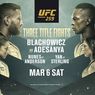 Jadwal UFC 259 Blachowicz Vs Adesanya, Minggu Pagi WIB