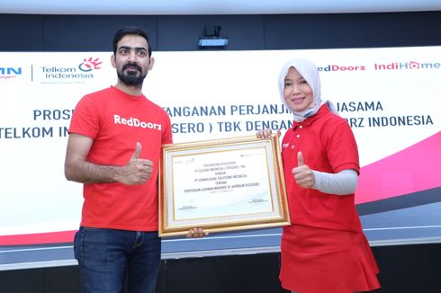 Dukung Digitalisasi Perhotelan, Telkom Kolaborasi dengan RedDoorz