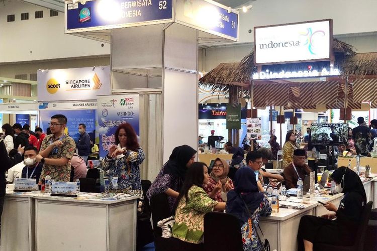 Berbagai paket desa wisata tersedia di booth Kemenparekraf dalam gelaran ASTINDO Travel Fair 2023