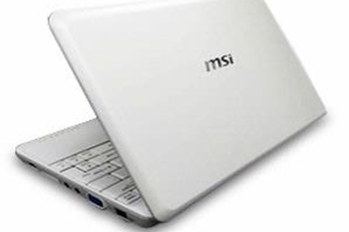 Berbeda dengan Asus, MSI Wind PC dengan bobot sekitar 1kg datang dengan harddisk 80GB. 