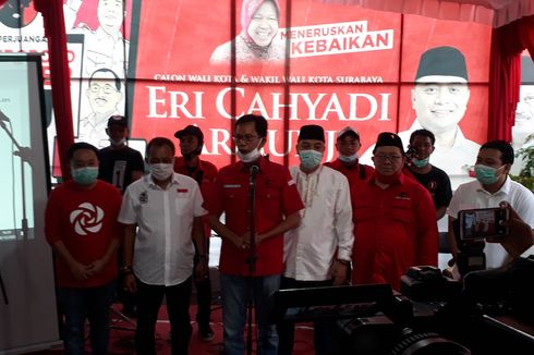 Unggul Berdasarkan Hasil Quick Count, Eri Cahyadi: Kami Diberi Amanah Memimpin Surabaya...