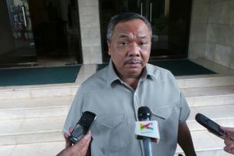 Leo Nababan, Rabu (10/12/2014), di Kantor DPP Partai Golkar, Slipi, Jakarta Barat.