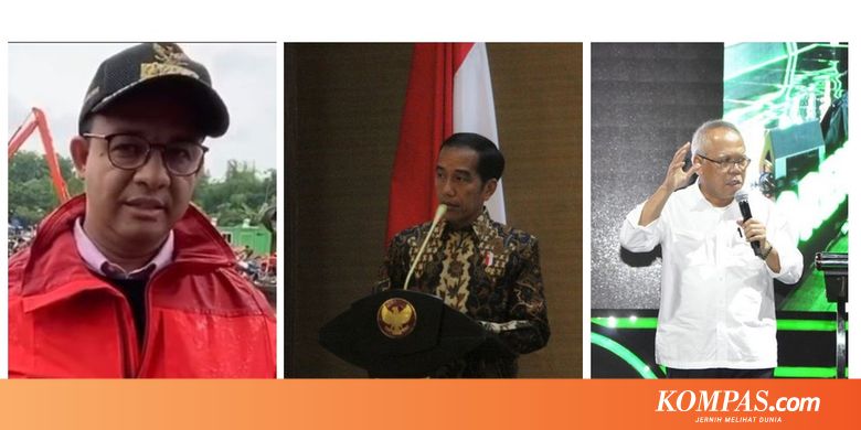 Beda Pandangan antara Jokowi, Basuki dan Anies soal Banjir Jakarta...