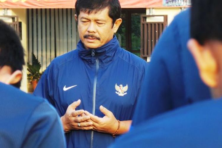 Pelatih Tim Nasional Indonesia U-19, Indra Sjafri. 