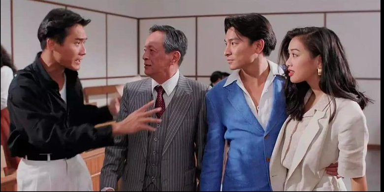Aksi Andy Lau di film Perfect Exchange